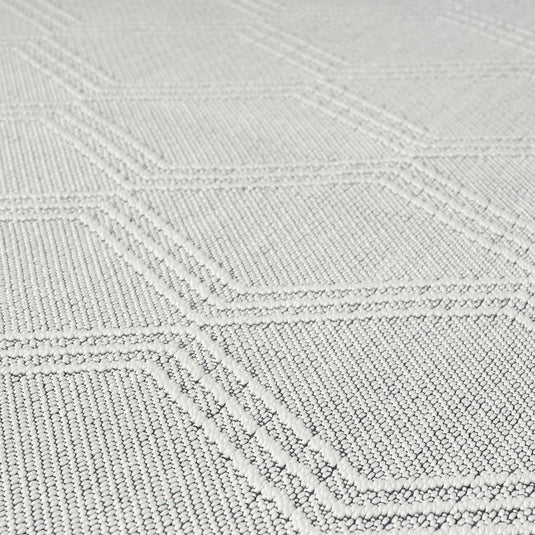 Modern Farmhouse 1942 Diamond Pattern Washable Area Rug