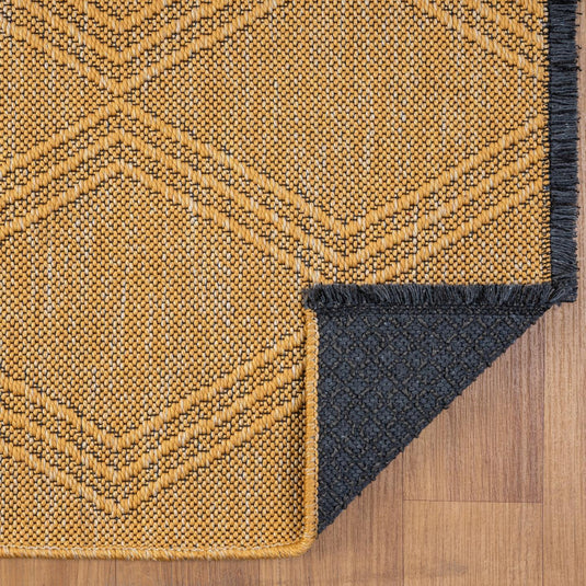Modern Farmhouse 1942 Diamond Pattern Washable Area Rug