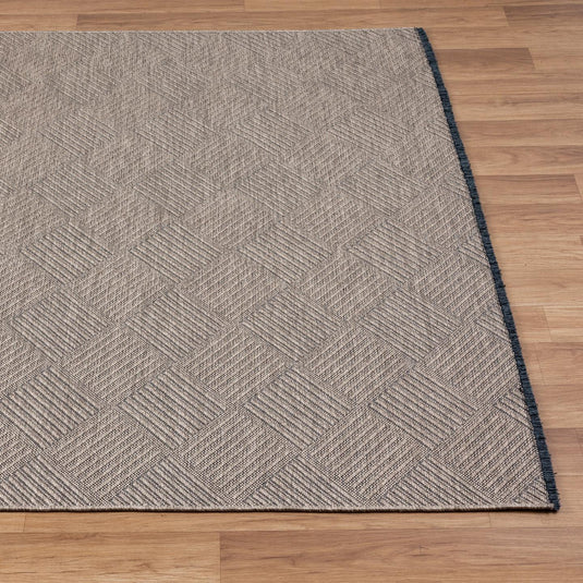 Modern Checkered 1956 Non-Slip Washable Area Rug
