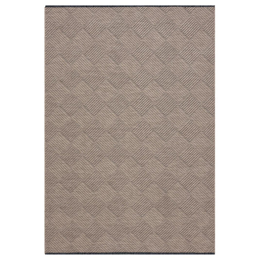 Modern Checkered 1956 Non-Slip Washable Area Rug