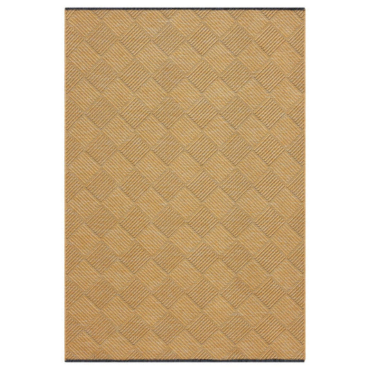 Modern Checkered 1956 Non-Slip Washable Area Rug