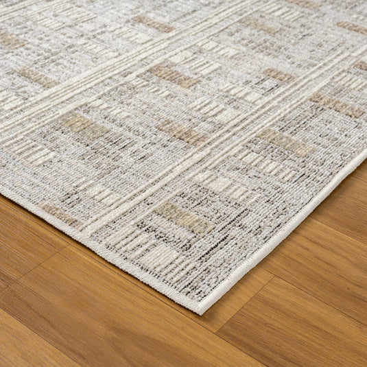 Modern Abstract Shapes 1537 Area Rug