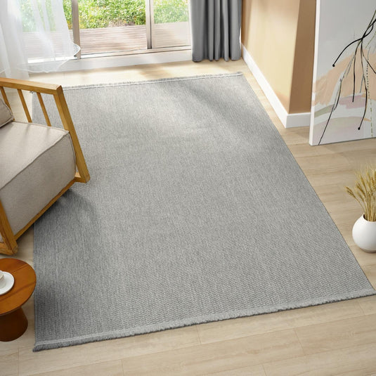 Modern Farmhouse 1767 Fringed Area Rug