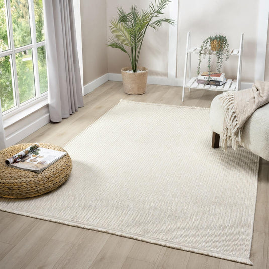 Modern Farmhouse 1767 Fringed Area Rug