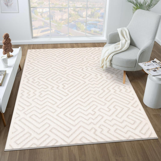 Geometric Shapes 1644 Area Rug