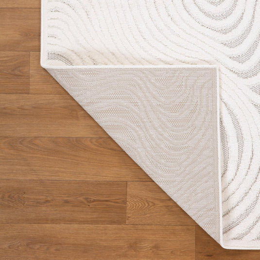 Modern Shapes 1655 Abstract Swirl Area Rug