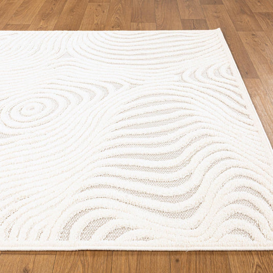 Modern Shapes 1655 Abstract Swirl Area Rug