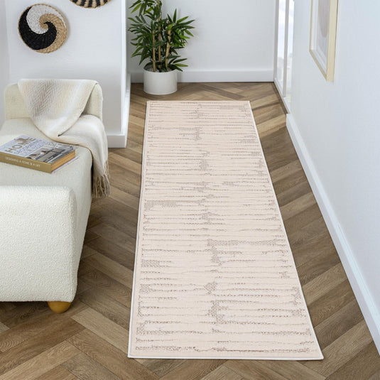 Modern Abstract 1677 High Low Area Rug