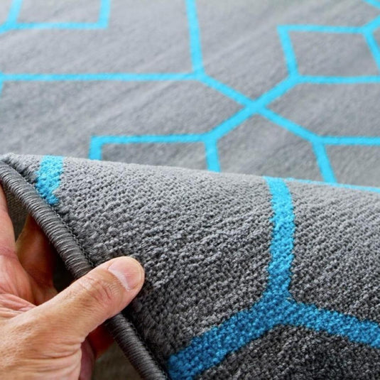 Geometric Diamond Trellis 3010 Area Rug