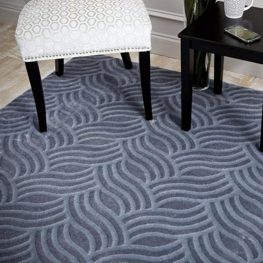 Modern Wave 5661 Geometric Area Rug