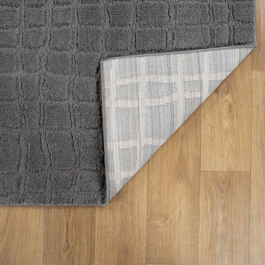 Modern Abstract Checkered 1375 Area Rug