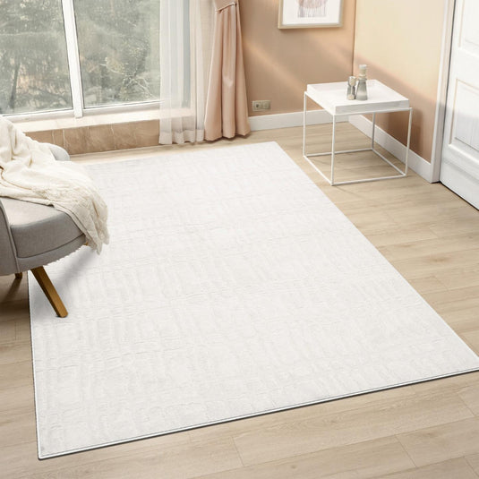 Modern Geometric Lines 1386 Area Rug