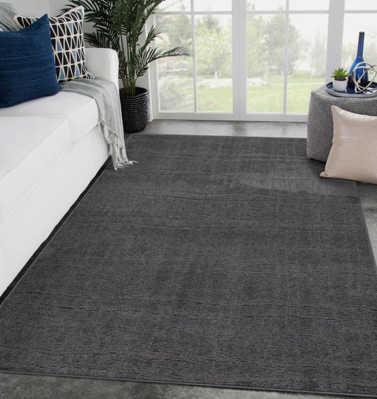 Modern Geometric Lines 1386 Area Rug