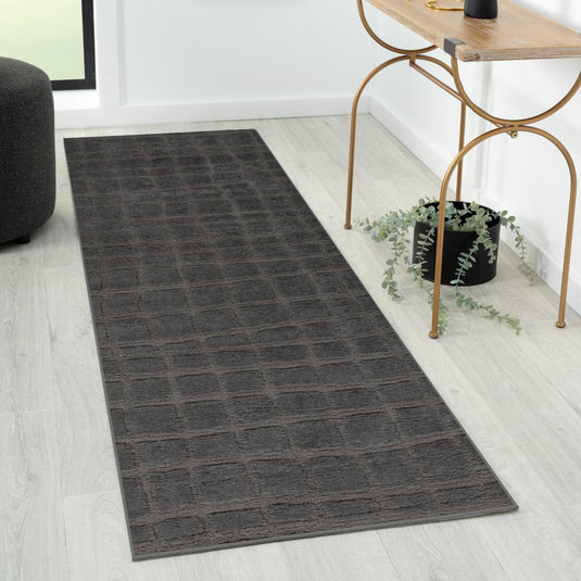 Modern Abstract Checkered 1375 Area Rug