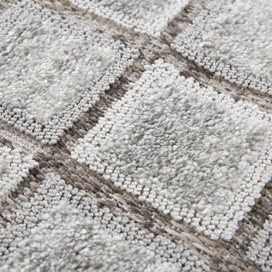 Modern Geometric Grid 6835 Area Rug