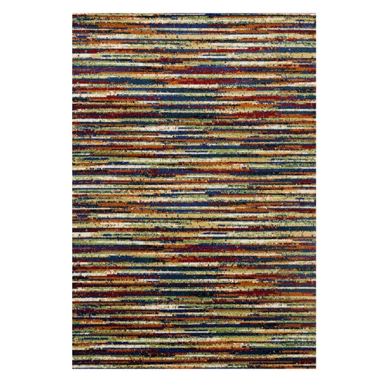Modern Striped 1499 Multicolor Area Rug