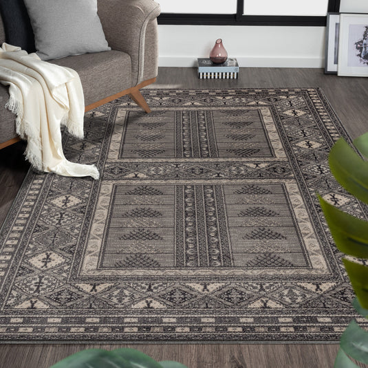 Southwestern Geometric 2093 Tribal Area Rug