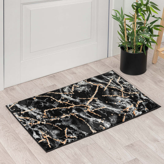 Marble Abstract Area Rug 2150 - Modern Area Rugs by Luxe Weavers®