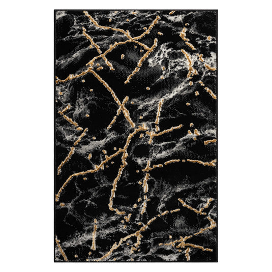 Marble Abstract Area Rug 2150 - Modern Area Rugs by Luxe Weavers®