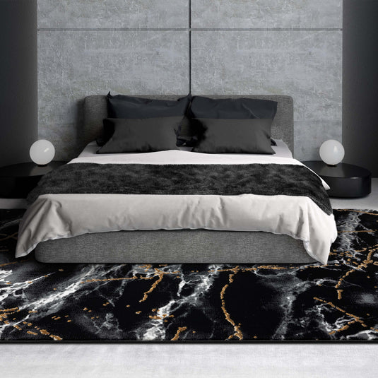 Marble Abstract Area Rug 2150 - Modern Area Rugs by Luxe Weavers®