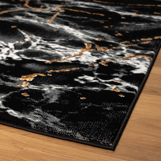 Marble Abstract Area Rug 2150 - Modern Area Rugs by Luxe Weavers®