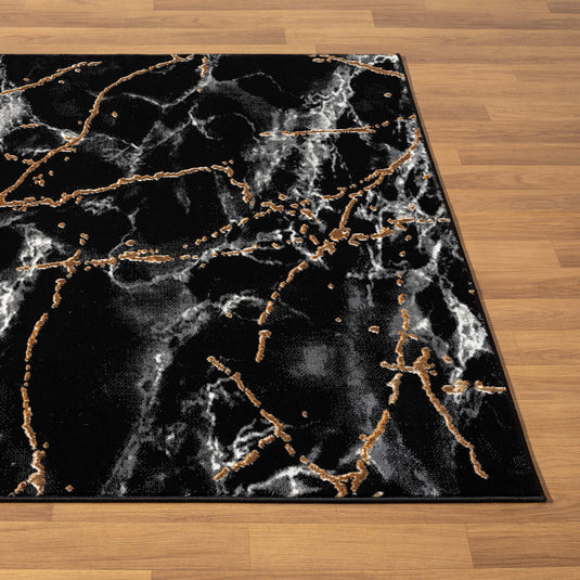Marble Abstract Area Rug 2150 - Modern Area Rugs by Luxe Weavers®