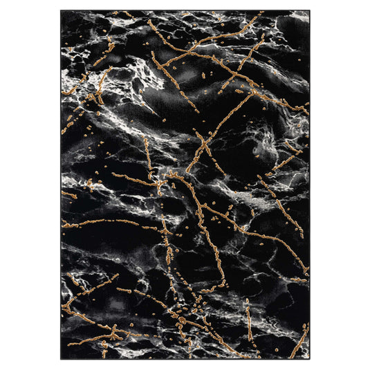 Marble Abstract Area Rug 2150 - Modern Area Rugs by Luxe Weavers®