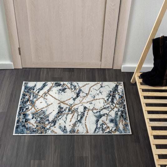 Marble Abstract Area Rug - Modern Area Rugs by Luxe Weavers®