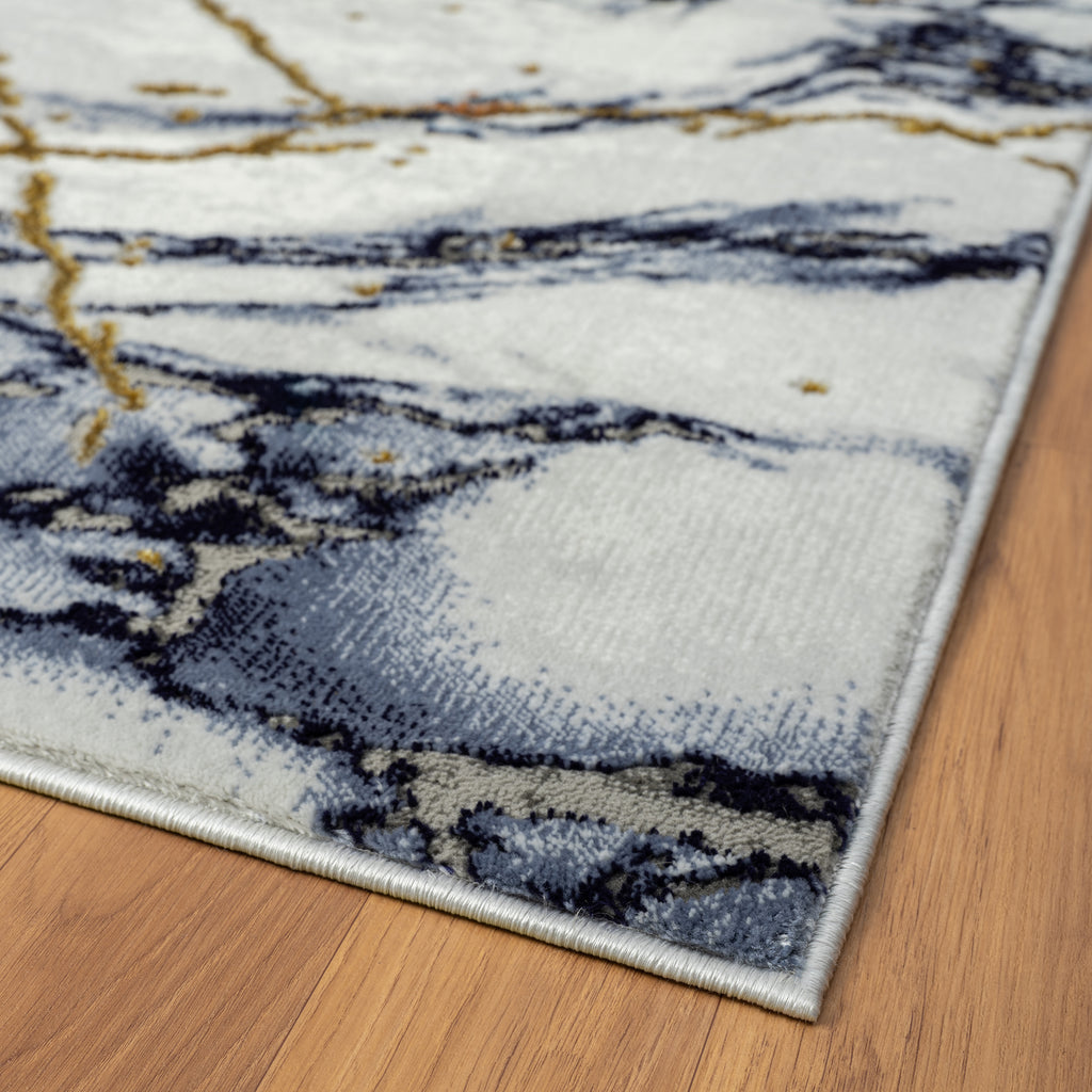 Marble Abstract Area Rug - Modern Area Rugs by Luxe Weavers®