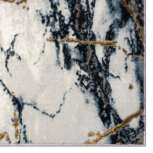 Marble Abstract Area Rug - Modern Area Rugs by Luxe Weavers®