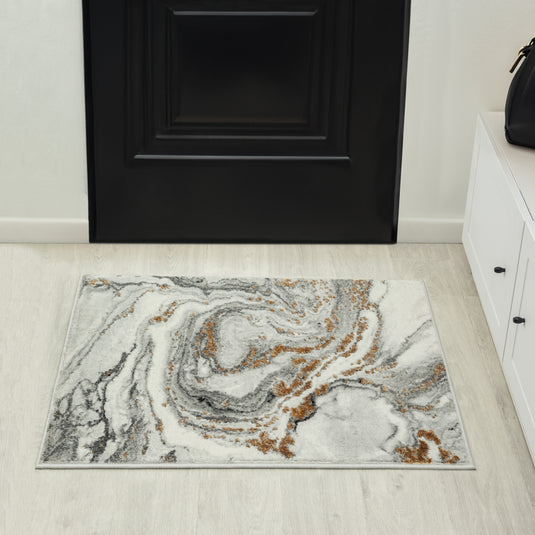 Marble Swirl Abstract 2190 Area Rug