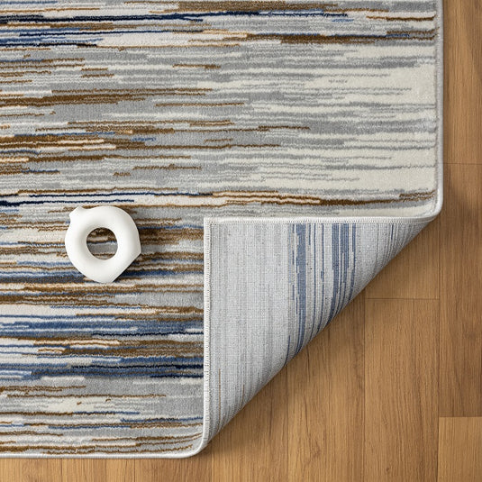 geometric-striped-blue-area-rug