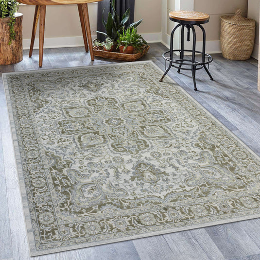 Olimpia 5940 Oriental Floral Area Rug - Modern Area Rugs by Luxe Weavers®