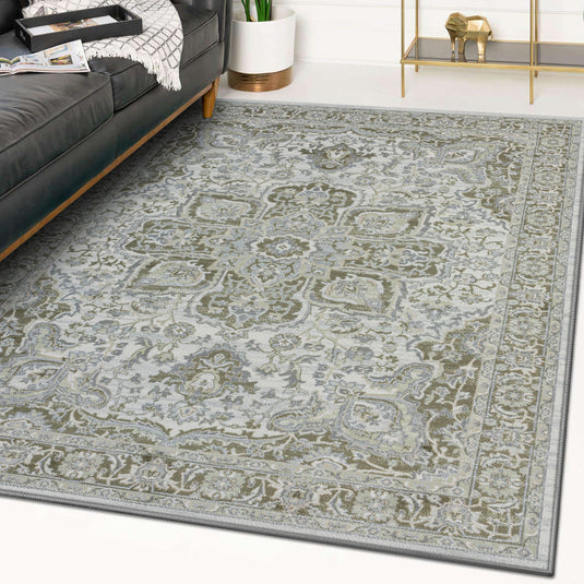 Olimpia 5940 Oriental Floral Area Rug - Modern Area Rugs by Luxe Weavers®