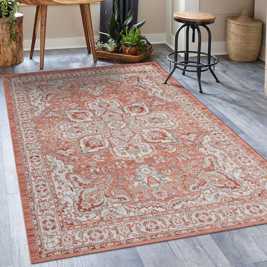 Olimpia 5940 Oriental Floral Area Rug - Modern Area Rugs by Luxe Weavers®