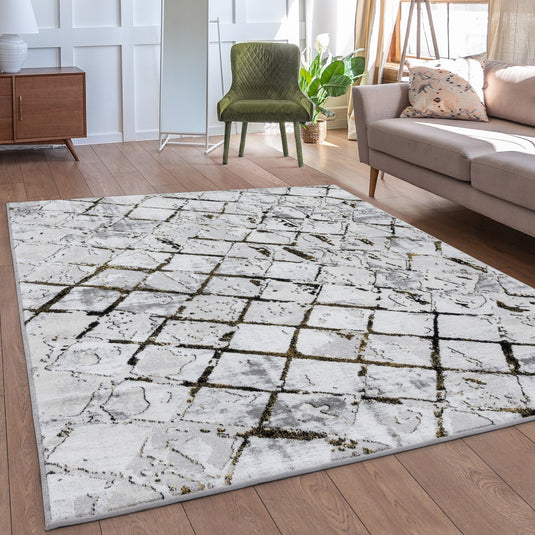 Geometric-Gray-Living-Room-Rug