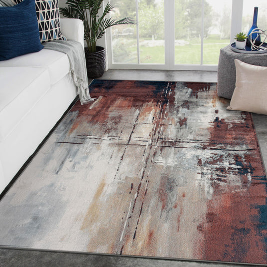 Olimpia Modern Abstract Area Rug - Modern Area Rugs by Luxe Weavers®