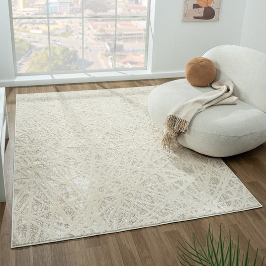 Abstract-lines-beige-living-room-area-rug