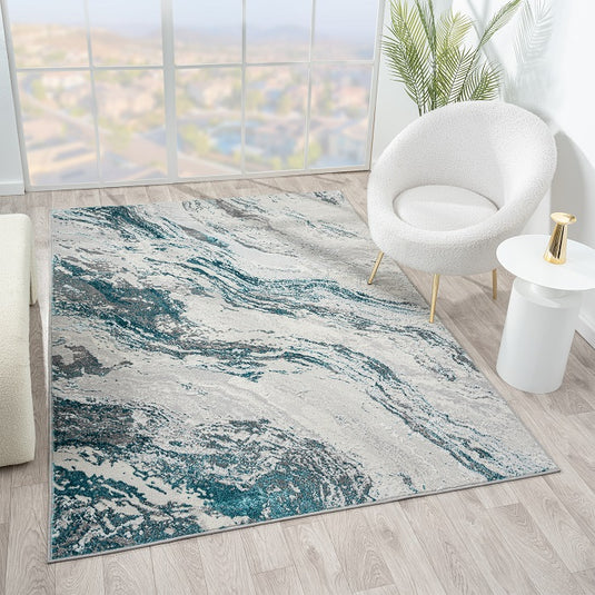 turquoise-abstract-area-rug