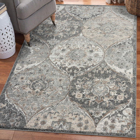 Floral 8064 Oriental Area Rug