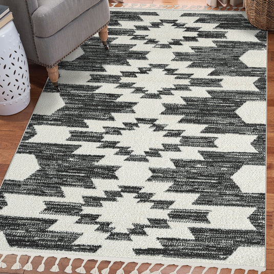 Ibiza Moroccan Geometric Area Rug - Modern Area Rugs by Luxe Weavers®