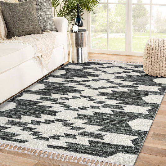 Ibiza Moroccan Geometric Area Rug - Modern Area Rugs by Luxe Weavers®