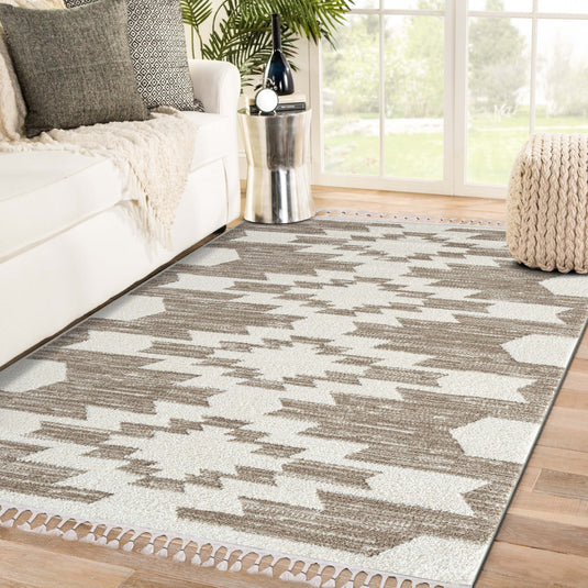 Ibiza Moroccan Geometric Area Rug - Modern Area Rugs by Luxe Weavers®