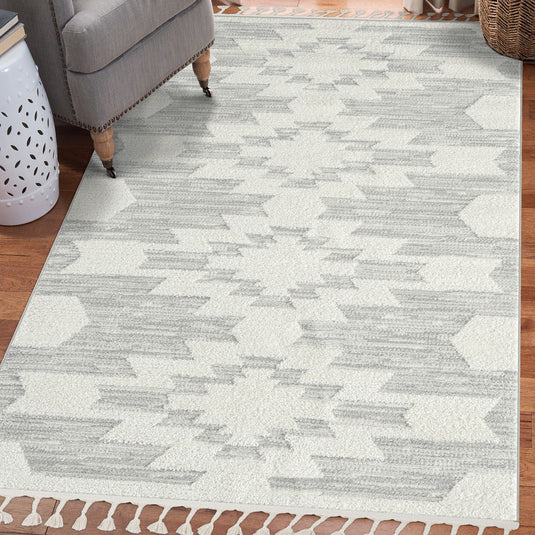 Ibiza Moroccan Geometric Area Rug - Modern Area Rugs by Luxe Weavers®