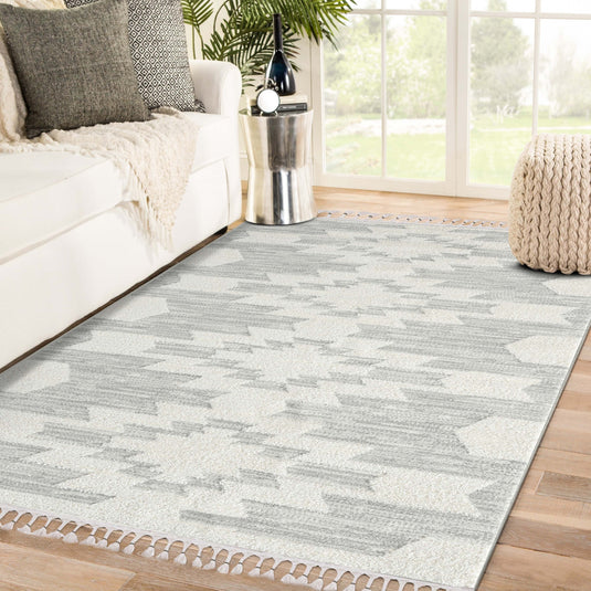 Ibiza Moroccan Geometric Area Rug - Modern Area Rugs by Luxe Weavers®