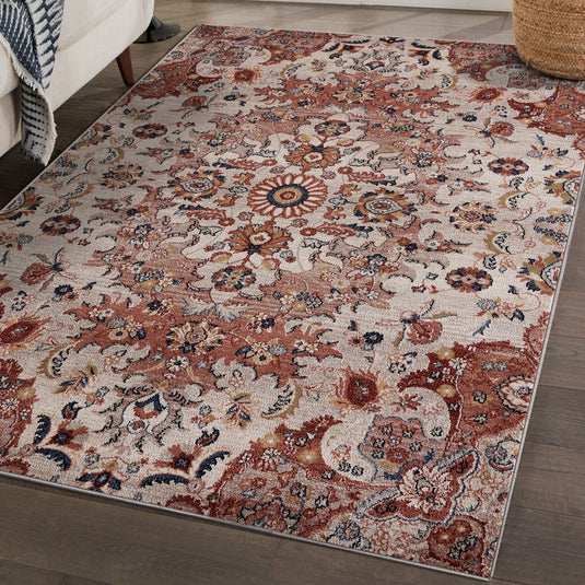 Vintage Oriental Cream 8113 Area Rug