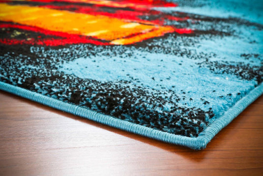 Modern Abstract 9074 Artistic Area Rug