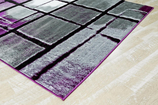 Modern 9031 Geometric Cube Area Rug