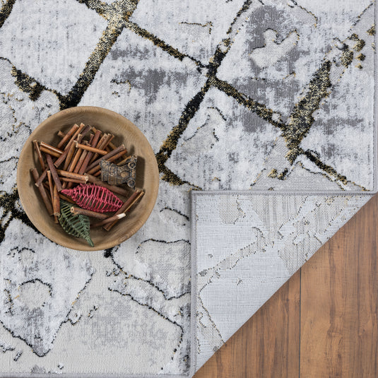 Geometric-Gray-Area-Rug