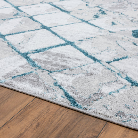 Turquoise-and-Gray-Living-Room-Rug